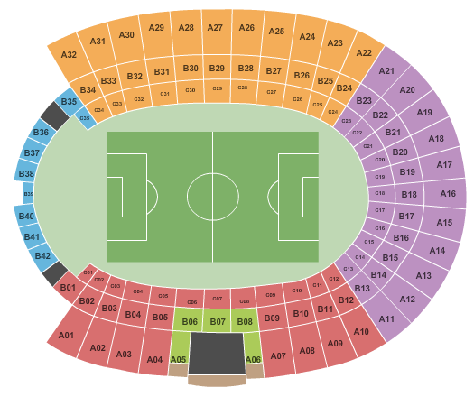 Estadio Gran Canaria Soccer Seating Chart