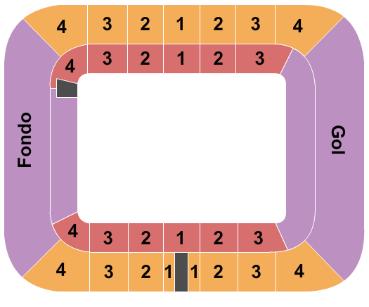 Estadio La Rosaleda Soccer Seating Chart