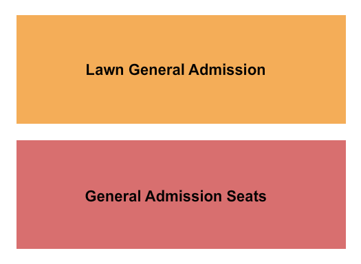 Evans Amphitheatre At Cain Park GA Lawn GA Seat Seating Chart