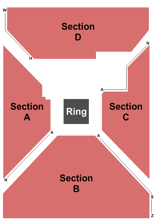 Event Center at Resorts World Las Vegas Boxing 2 Seating Chart