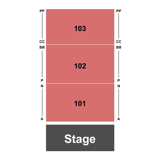 Event Center at Harrah's Philadelphia Next Event Seating Chart