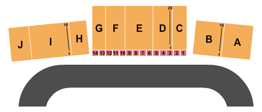 Event Center at Sonoma County Fairgrounds Monster Truck Seating Chart