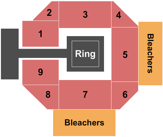 Events Center At Osceola Heritage Park Wrestling Seating Chart