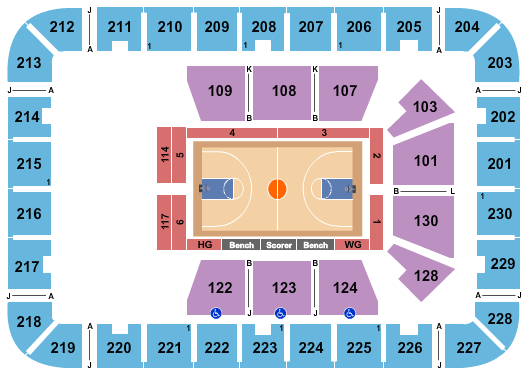 ExploreAsheville.com Arena at Harrah's Cherokee Center Harlem Globetrotters Seating Chart