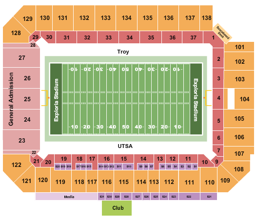 Inter&Co Stadium Cure Bowl Seating Chart