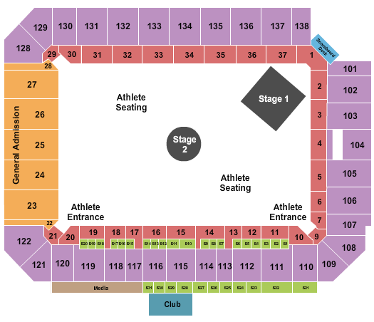 Inter&Co Stadium Special Olympics USA Games Seating Chart