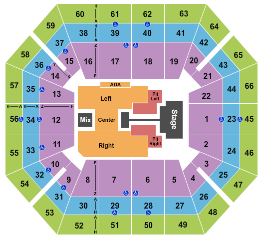 ExtraMile Arena Chris Tomlin 2 Seating Chart