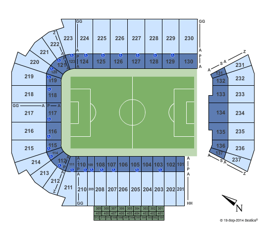 FAU Stadium Soccer Seating Chart