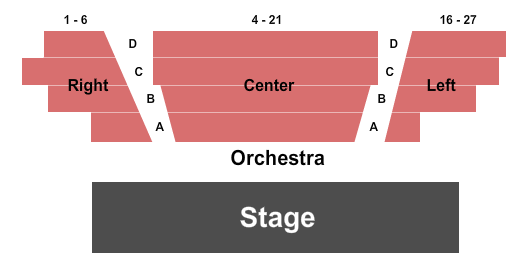 FAU Theatre Lab in the Parliament Hall Endstage Seating Chart