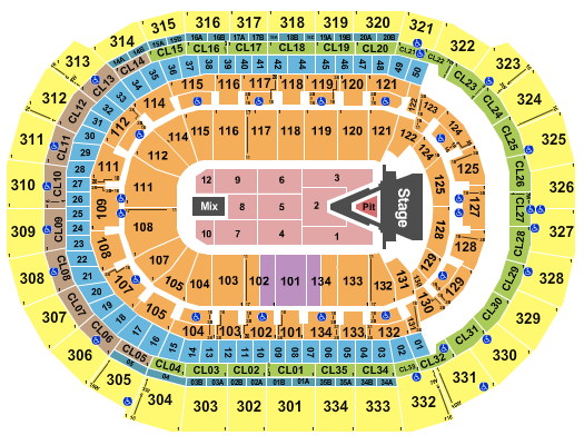 Amerant Bank Arena Aerosmith 2023 Seating Chart