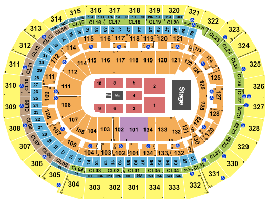 Amerant Bank Arena Endstage 5 Seating Chart
