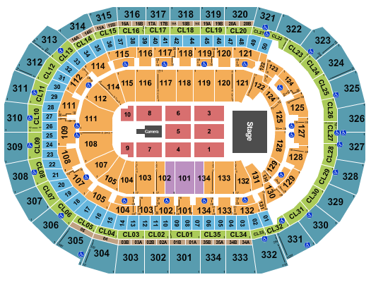 Amerant Bank Arena MercyMe Seating Chart