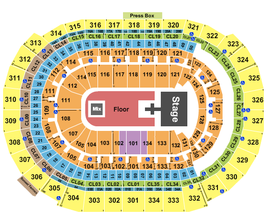 Amerant Bank Arena Suicideboys Seating Chart