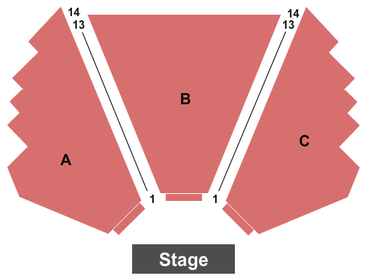 F. Otto Haas Stage At Arden Theatre Company Endstage 2 Seating Chart
