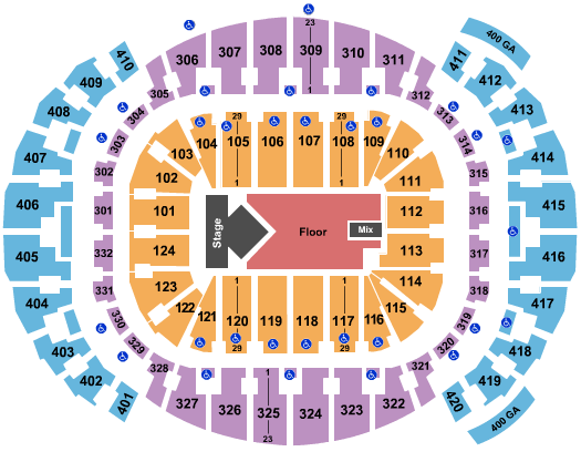 Kaseya Center Dua Lipa Seating Chart