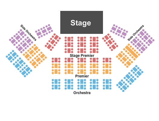 Falls Room - City Winery Hudson Valley End Stage Seating Chart