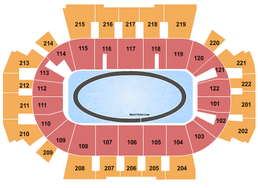 St Charles Family Arena Seating Chart With Seat Numbers