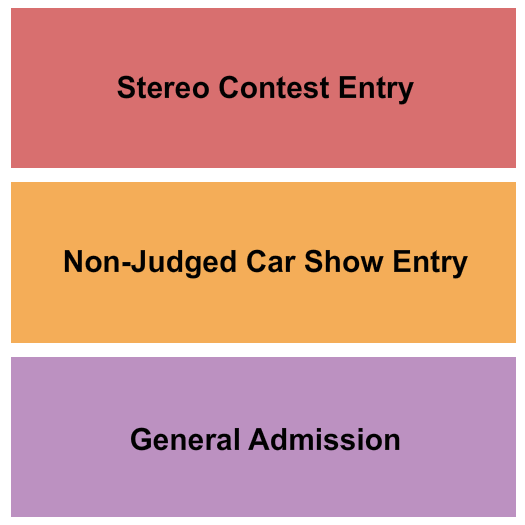 Rockingham Dragway Import Face-Off Seating Chart