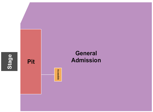 Fan Park at Ice District GA/Pit Seating Chart