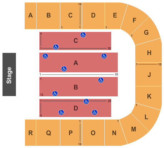 Fargo Civic Center Seating Chart