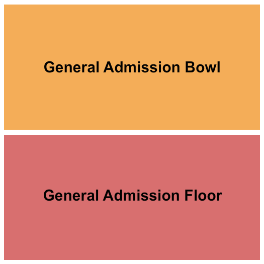 Fargo Civic Memorial Auditorium GA Flr/GA Bowl Seating Chart
