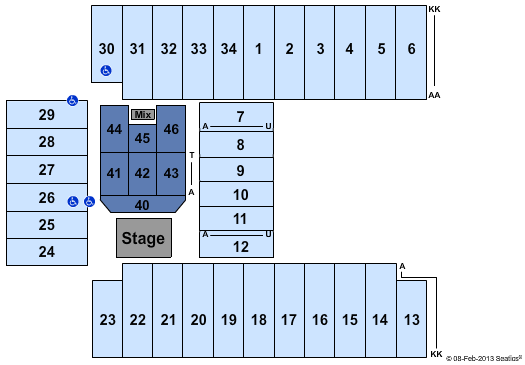 Fargodome Jeff Dunham Seating Chart