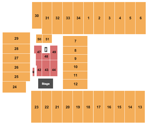 Fargodome seating chart event tickets center