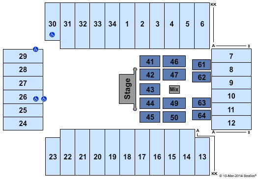 Fargodome Motley Crue Seating Chart