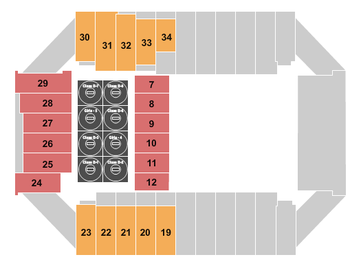 Fargodome Wrestling 2 Seating Chart