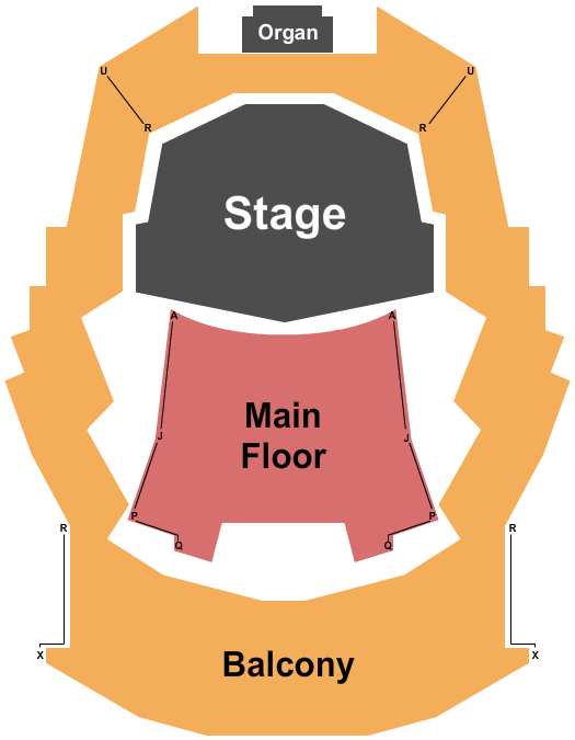 Farquhar Auditorium Seating Chart