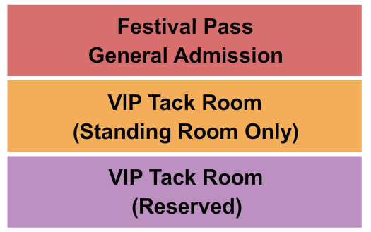 Faster Horses Grounds Seating Map