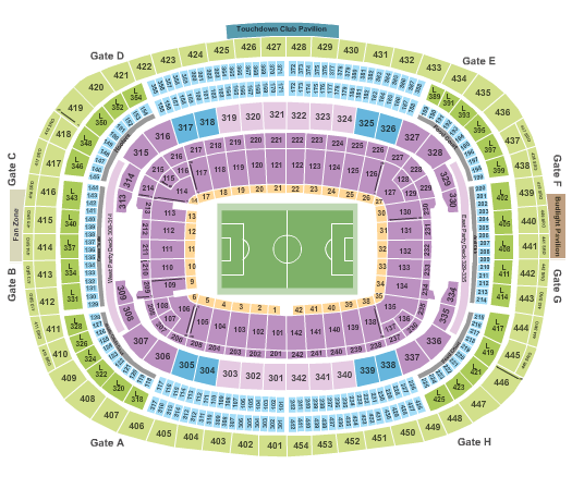 Commanders Field Soccer Seating Chart