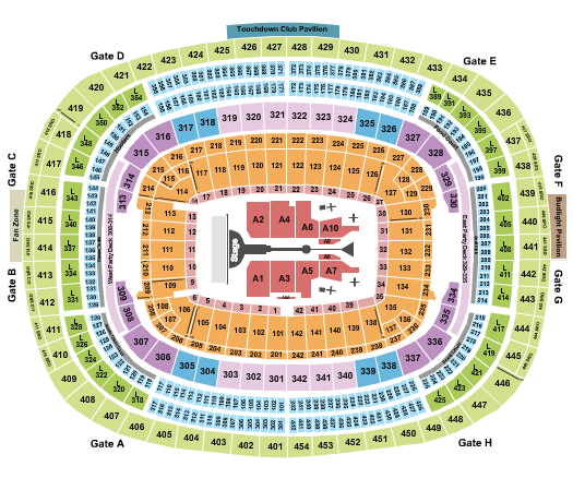 Commanders Field The Weeknd Seating Chart