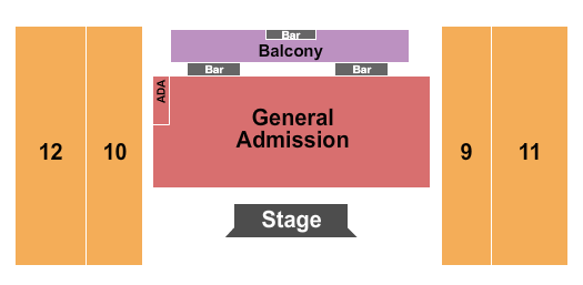 Festival Hall Melbourne Endstage GA Seating Chart