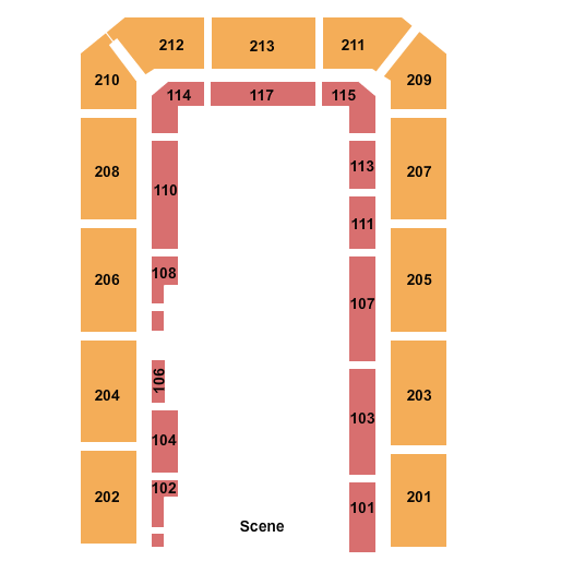 Festival Western St-Tite - Coors Original Stands Rodeo Seating Chart