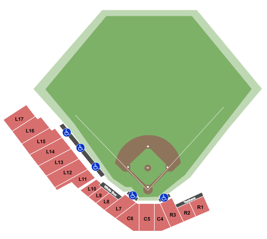 Field Of Dreams Park Baseball Seating Chart