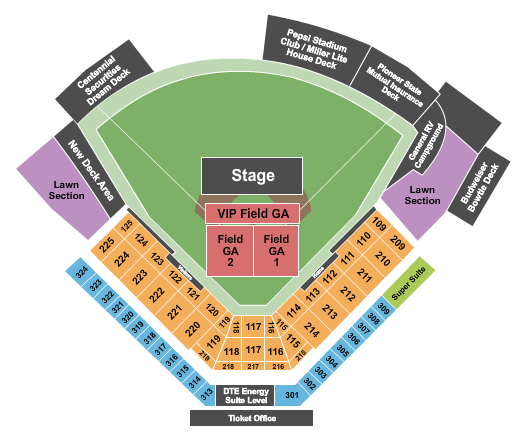 LMCU Ballpark Rascal Flatts Seating Chart