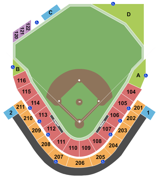 Fifth Third Field Seating Chart