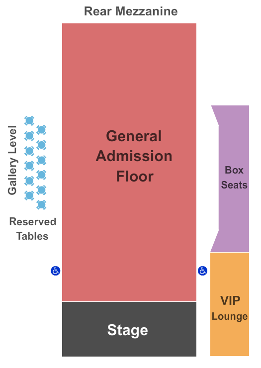 Fillmore Auditorium - Colorado Endstage GA Floor Seating Chart