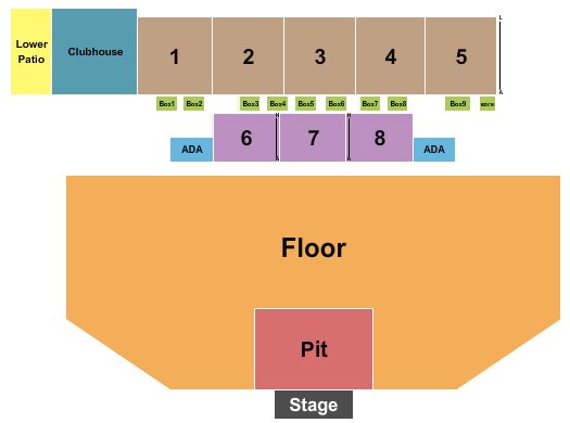 Findlay Arena Concert Seating Chart