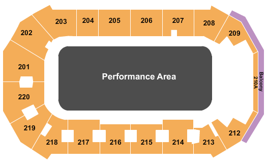 Findlay Toyota Center Toughest Monster Truck Tour Seating Chart