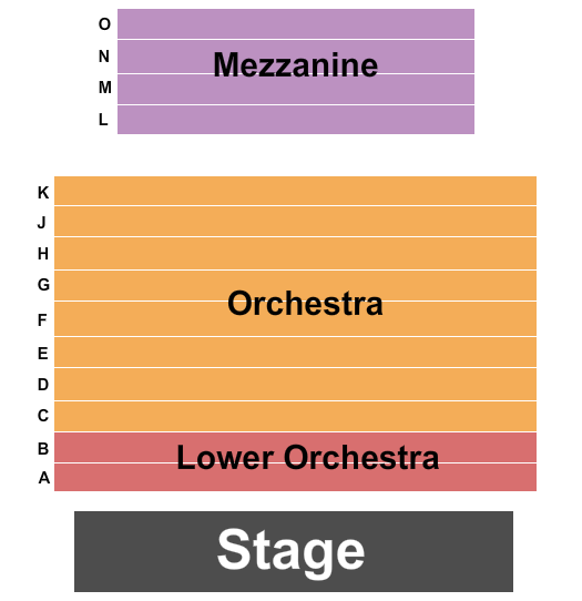 Firehouse Center For The Arts Endstage Seating Chart