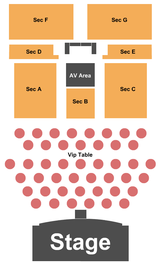 Firekeepers Casino Thunder Down Under Seating Chart