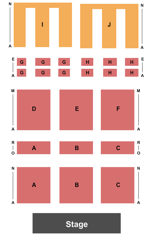 Firekeepers Seating Chart