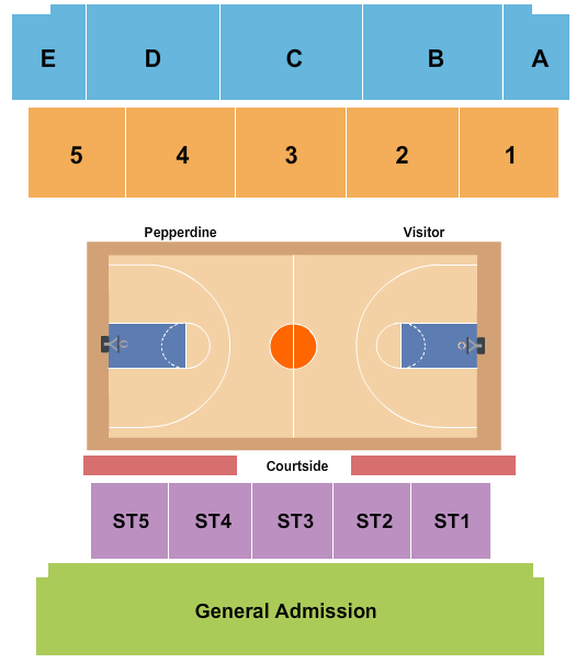 Firestone Fieldhouse venue and seating information