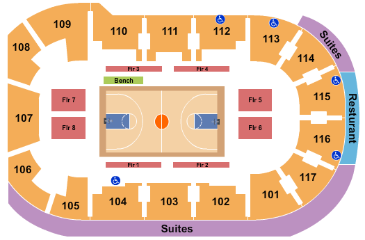 Newman Arena Seating Chart