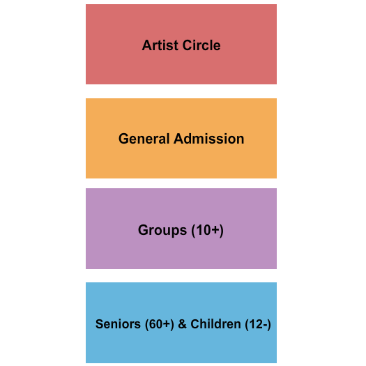 First Assembly of God - FL Artist Circle & GA Seating Chart