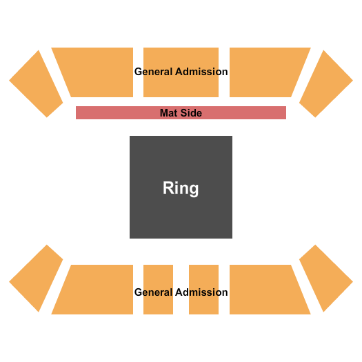 First Community Arena at the Vadalabene Center Wrestling Seating Chart