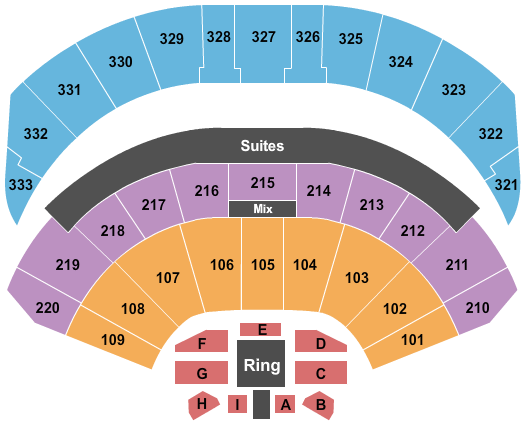 First Direct Arena Next Event Seating Chart