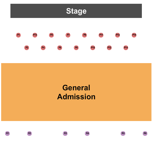 First Financial Music Hall at the Griffin GA/Pit/Tables Seating Chart